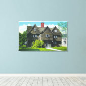 Aussicht auf das alte Hexenhaus Leinwanddruck (Insitu (Holzboden))