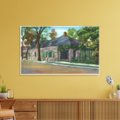 Aussicht auf das alte Senatshaus Leinwanddruck (Insitu (Wohnzimmer))