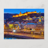 Aussicht auf das alte Tiflis Postkarte (Vorderseite)