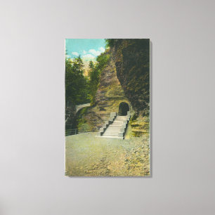 Aussicht auf das Amphitheater Leinwanddruck