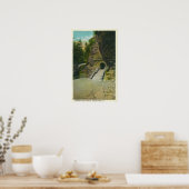 Aussicht auf das Amphitheater Poster (Küche)