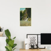 Aussicht auf das Amphitheater Poster (Heimbüro)