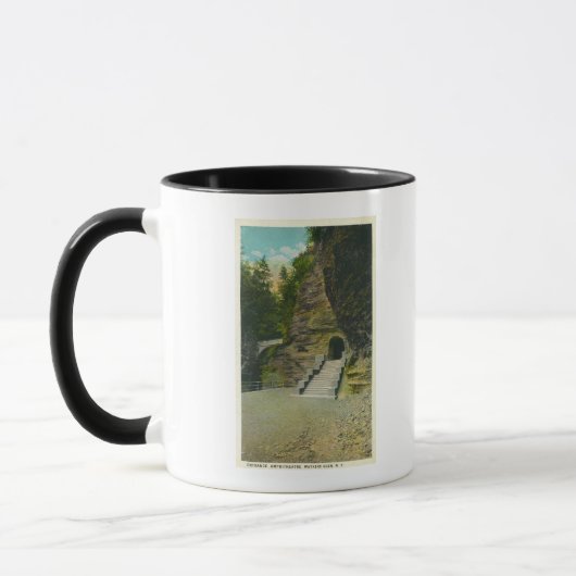 Aussicht auf das Amphitheater Tasse (Links)