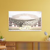 Aussicht auf das Amphitheater von Caesar (Farblith Leinwanddruck (Insitu (Wohnzimmer))