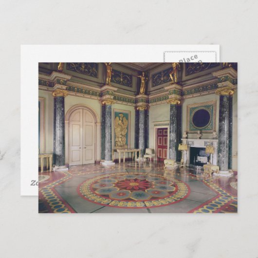 Aussicht auf das Ante-Zimmer Postkarte (Vorne/Hinten)