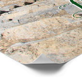 Aussicht auf das antike Amphitheater in Ephesus-Tü Poster (Ecke)