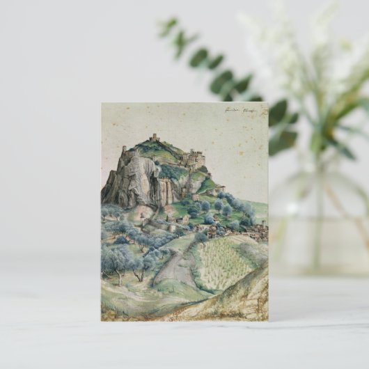 Aussicht auf das Arco-Tal in Tirol, 1495 Postkarte (Stehend Vorderseite)