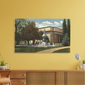 Aussicht auf das Auditorium Leinwanddruck (Insitu (Wohnzimmer))