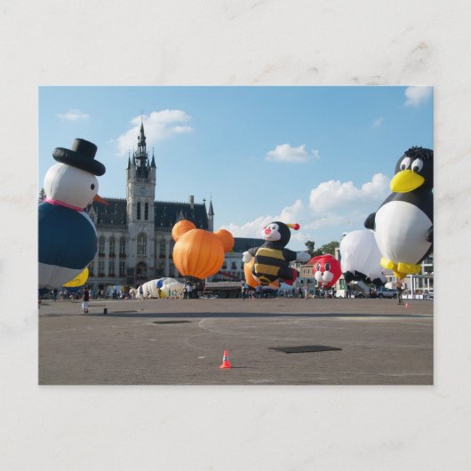 Aussicht auf das Ballon Postkarte (Vorderseite)