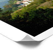 Aussicht auf das befestigte Dorf (Foto) 2 Poster (Ecke)