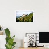 Aussicht auf das befestigte Dorf (Foto) 2 Poster (Heimbüro)