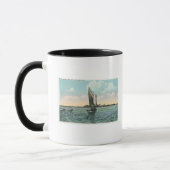 Aussicht auf das Boon Island Lighthouse von York Tasse (Links)
