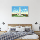 Aussicht auf das Bunker Hill Monument Leinwanddruck (Insitu (Schlafzimmer))