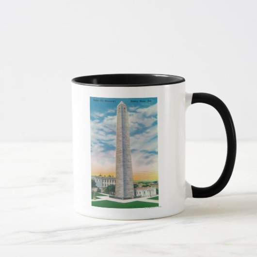 Aussicht auf das Bunker Hill Monument Tasse (Rechts)