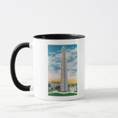 Aussicht auf das Bunker Hill Monument Tasse (Links)