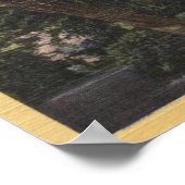 Aussicht auf das Büro Old Wells-Fargo (1855) Poster (Ecke)