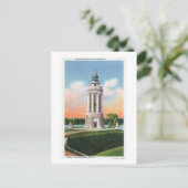 Aussicht auf das Champlain-Denkmal Postkarte (Stehend Vorderseite)