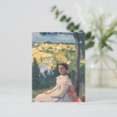 Aussicht auf das Dorf | Fré dé Bazille Postkarte (Stehend Vorderseite)