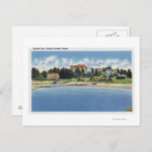 Aussicht auf das Eichhörnchen Inn auf der Eichhörn Postkarte (Vorne/Hinten)