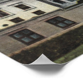 Aussicht auf das Fairmont Hotel Poster (Ecke)