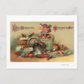 Aussicht auf das Fest Postkarte (Vorderseite)