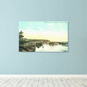 Aussicht auf das Frühstück in der Vue de l'EauSant Leinwanddruck (Insitu (Holzboden))