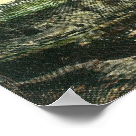 Aussicht auf das Frühstück in der Vue de l'EauSant Poster (Ecke)