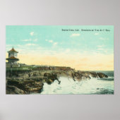 Aussicht auf das Frühstück in der Vue de l'EauSant Poster (Vorne)