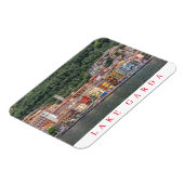 Aussicht auf das Gardasee Kühlschrankmagnet Magnet (Linke Seite)