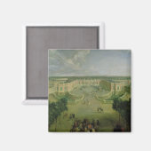 Aussicht auf das Grand Trianon, 1722 Magnet (Vorderseite/Rückseite)