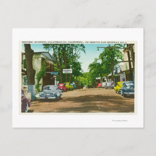 Aussicht auf das historische Murphy's Hotel Postkarte (Vorderseite)