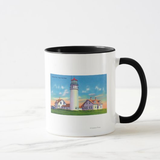 Aussicht auf das Hochland-Leuchtturm Tasse (Rechts)