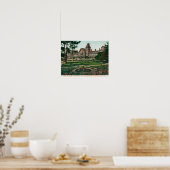 Aussicht auf das Hotel del Monte und die Umgebung Poster (Küche)