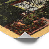 Aussicht auf das Huntington Hotel Poster (Ecke)