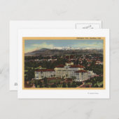 Aussicht auf das Huntington Hotel Postkarte (Vorne/Hinten)