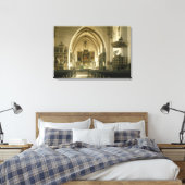 Aussicht auf das Innere der Kirche mit Leinwanddruck (Insitu (Schlafzimmer))