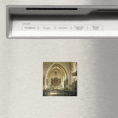 Aussicht auf das Innere der Kirche mit Magnet (In Situ (Geschirrspüler))