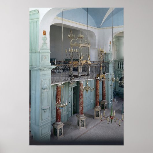 Aussicht auf das Innere des Cavaillon Poster (Vorne)