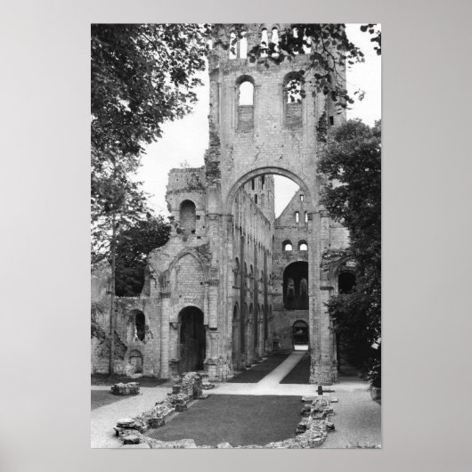 Aussicht auf das Kircheninnere, c.1052-67 Poster (Vorne)