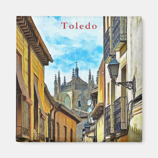 Aussicht auf das Kloster San Juan de los Reyes Magnet (Vorne)