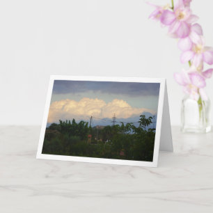 Aussicht auf das Kloster San Miguel, Valencia, Spa Karte