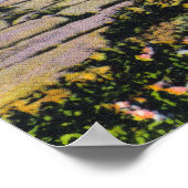 Aussicht auf das Leuchtturm von York Beach Poster (Ecke)