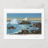 Aussicht auf das Meer Postkarte (Vorderseite)