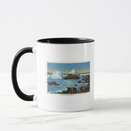 Aussicht auf das Meer Tasse (Links)