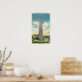 Aussicht auf das Monument Nr. 2 des Bunker Hill Poster (Küche)