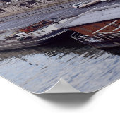 Aussicht auf das Musee d'Orsay aus Nordwesten Poster (Ecke)