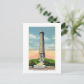 Aussicht auf das Myles Standish Monument # 2 Postkarte (Stehend Vorderseite)