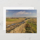 Aussicht auf das Norhumberland von der Hadrianswan Postkarte (Vorne/Hinten)