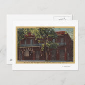 Aussicht auf das Old Fallon Hotel & Theater (1860) Postkarte (Vorne/Hinten)