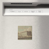 Aussicht auf das Opernhaus in Berlin, 1773 Magnet (In Situ (Geschirrspüler))